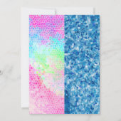 Gemeinsame Pool-Party Einladung (Rückseite)