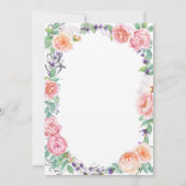 Gemeinsame Schwestern Taufe / Geburtstagspartei /  Einladung (Rückseite)