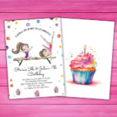 Gemeinsame Schwestern - zwei schwindende Gymnastik Einladung