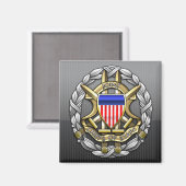 Gemeinsame Stabschefs Magnet (Vorderseite/Rückseite)