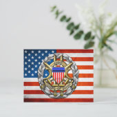 Gemeinsame Stabschefs Postkarte (Stehend Vorderseite)