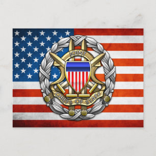 Gemeinsame Stabschefs Postkarte