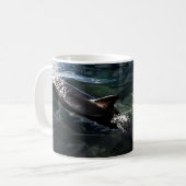 Gemeinsame Tasse von Dolphin Mum und Baby (Vorderseite Links)