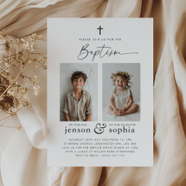 Gemeinsame Taufe 2 - Foto Einladung