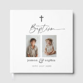 Gemeinsame Taufe 2 Foto Gästebuch (Vorderseite)