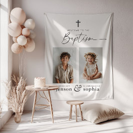 Gemeinsame Taufe 2 Foto Wandteppich