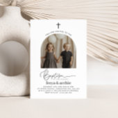 Gemeinsame Taufeinladung für Arted Foto Einladung