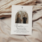 Gemeinsame Taufeinladung für Arted Foto Einladung