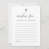 Gemeinsame Taufkarte Einladung (Vorderseite)