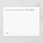 Gemeinsame Teilnahme an einer Gedächtnisloskarte f (Rückseite)