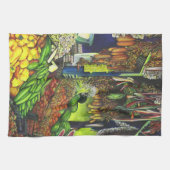 Gemeinsame Themen menschlicher Interaktionen, Buda Geschirrtuch (Horizontal)