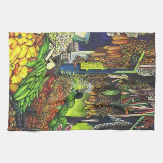 Gemeinsame Themen menschlicher Interaktionen, Buda Geschirrtuch (Horizontal)