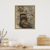 GEMEINSAME WASPS - Illustration des Insektenbuchs Poster (Küche)