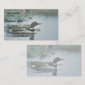 Gemeinsame Wasserstraße Visitenkarte (Vorne/Hinten)