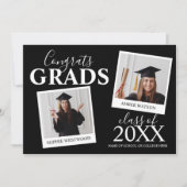 Gemeinsamer Abschluss | 2 Foto Einladung (Vorderseite)