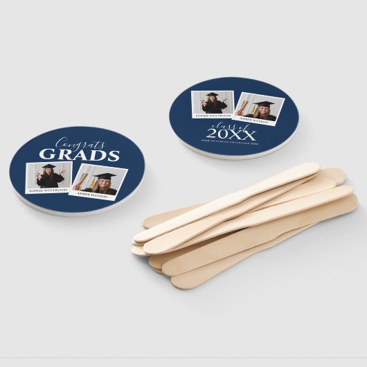 Gemeinsamer Abschluss | 2 FOTO Fächer (Non-assembled)