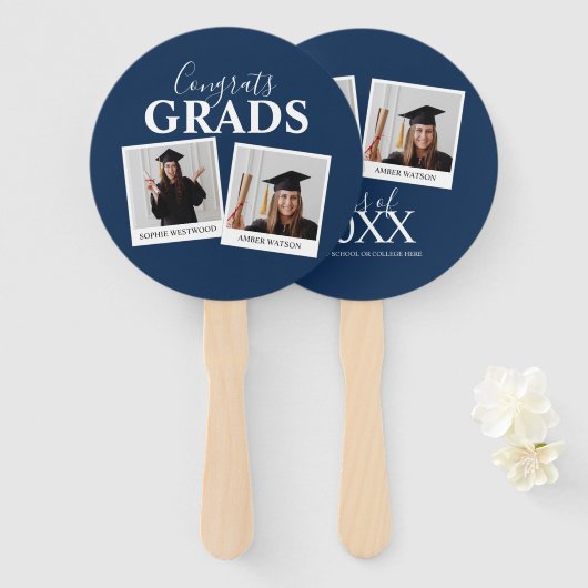 Gemeinsamer Abschluss | 2 FOTO Fächer (Vorne und Hinten)