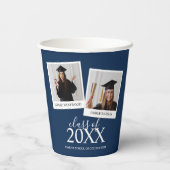 Gemeinsamer Abschluss | 2 Foto Papier - Zusammenst Pappbecher (Rückseite)