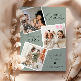 Gemeinsamer Abschluss für unsere Qualitäten Feiertagskarte