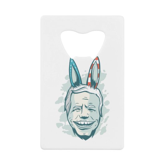 gemeinsamer demokratischer Esel Geldbeutel Flaschenöffner (Vorderseite)