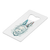 gemeinsamer demokratischer Esel Geldbeutel Flaschenöffner (Vorderseite Schrägansicht)