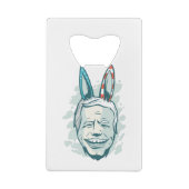 gemeinsamer demokratischer Esel Geldbeutel Flaschenöffner (Rückseite)