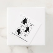 Gemeinsamer Geburtstag Dreifacher Spaß Minimalisti Geschenkanhänger (Beispiel)