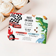 Gemeinsamer Geburtstag von Dinosauriern und Rennwa