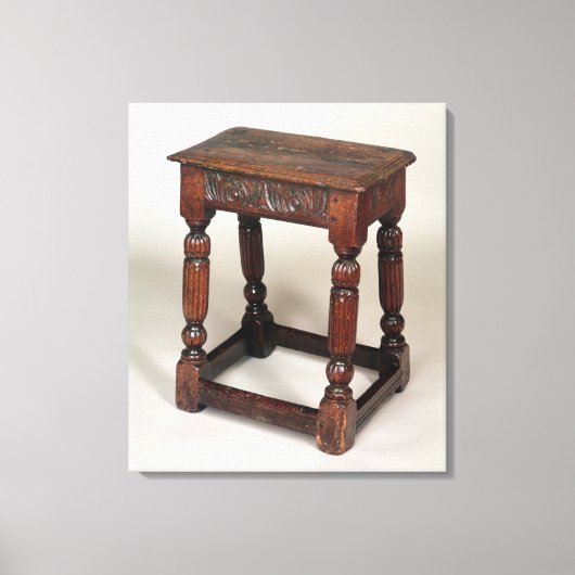 gemeinsamer Hocker Leinwanddruck (Vorderseite)