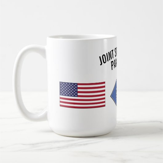 GEMEINSAMER SICHERHEITS-BEREICH PANMUNJOM KAFFEETASSE (Links)