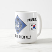 GEMEINSAMER SICHERHEITSRAUM PANMUNJOM #2 KAFFEETASSE (VorderseiteRechts)