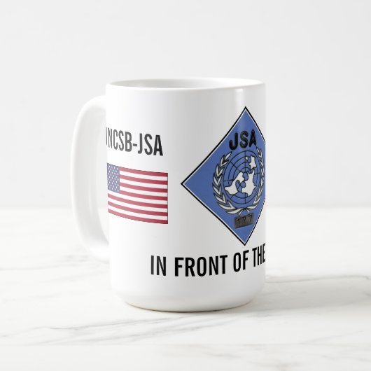 GEMEINSAMER SICHERHEITSRAUM PANMUNJOM #2 KAFFEETASSE (Vorderseite Links)