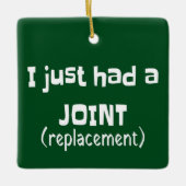 Gemeinsamer Spaß für Ersatz Funny Novelty Keramikornament (Vorderseite)