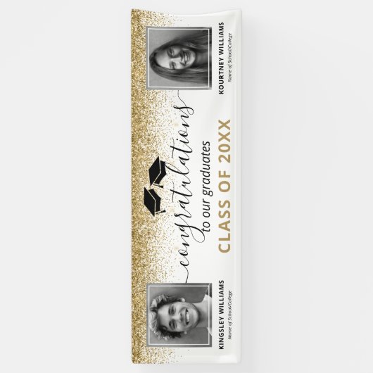 Gemeinsames Abschluss Foto Banner (Vertikal)