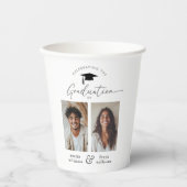 Gemeinsames Foto der Graduierungspartei 2 Pappbecher (Vorderseite)