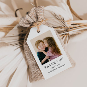 Gemeinsames Foto zum Geburtstag Geschenkanhänger