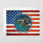 Gemeinsames Informationswartungszentrum Postkarte (Vorne/Hinten)