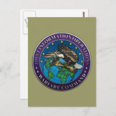 Gemeinsames Informationswartungszentrum Postkarte (Vorne/Hinten)