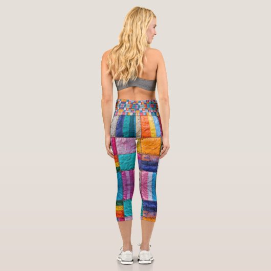 Gemeinsamkeit und Diversity Capri Leggings (Rückseite)