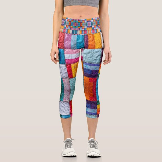 Gemeinsamkeit und Diversity Capri Leggings (Vorderseite)