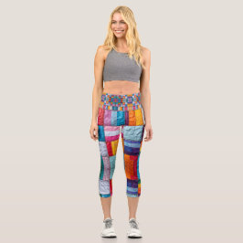 Gemeinsamkeit und Diversity Capri Leggings