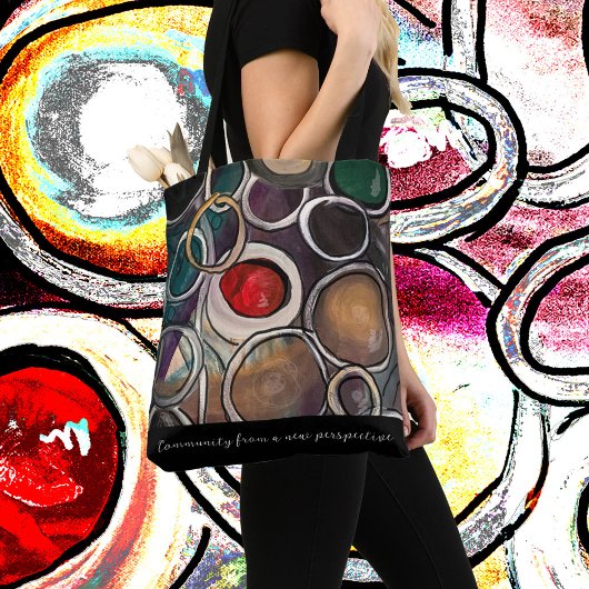 Gemeinschaft aus einer neuen Perspektive Tasche