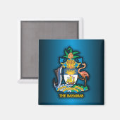 Gemeinschaft Bahamas COA Magnet (Vorderseite/Rückseite)