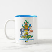 Gemeinschaft Bahamas COA Zweifarbige Tasse (Links)