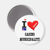 GEMEINSCHAFT CASINO I Liebe Magnet (Vorderseite/Rückseite)