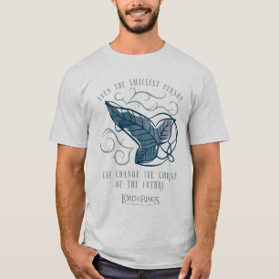 Gemeinschaft Elfisches Brosche Zitat Grafik T-Shirt