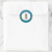 Gemeinschaft Kentucky Runder Aufkleber (Tasche)