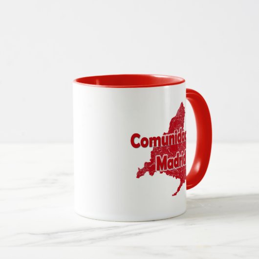 Gemeinschaft Madrid Tasse (VorderseiteRechts)