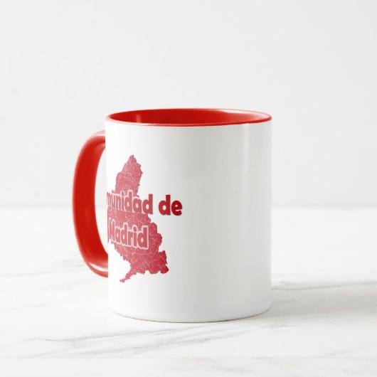 Gemeinschaft Madrid Tasse (Vorderseite Links)