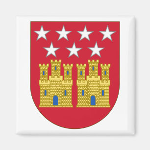 Gemeinschaft Madrid-Wappen Magnet